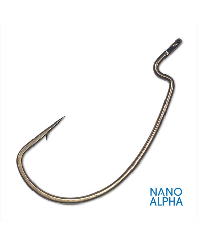 Gamakatsu Worm Offset Superline heavy wire EWG Hook | Bass, Carp & Camping