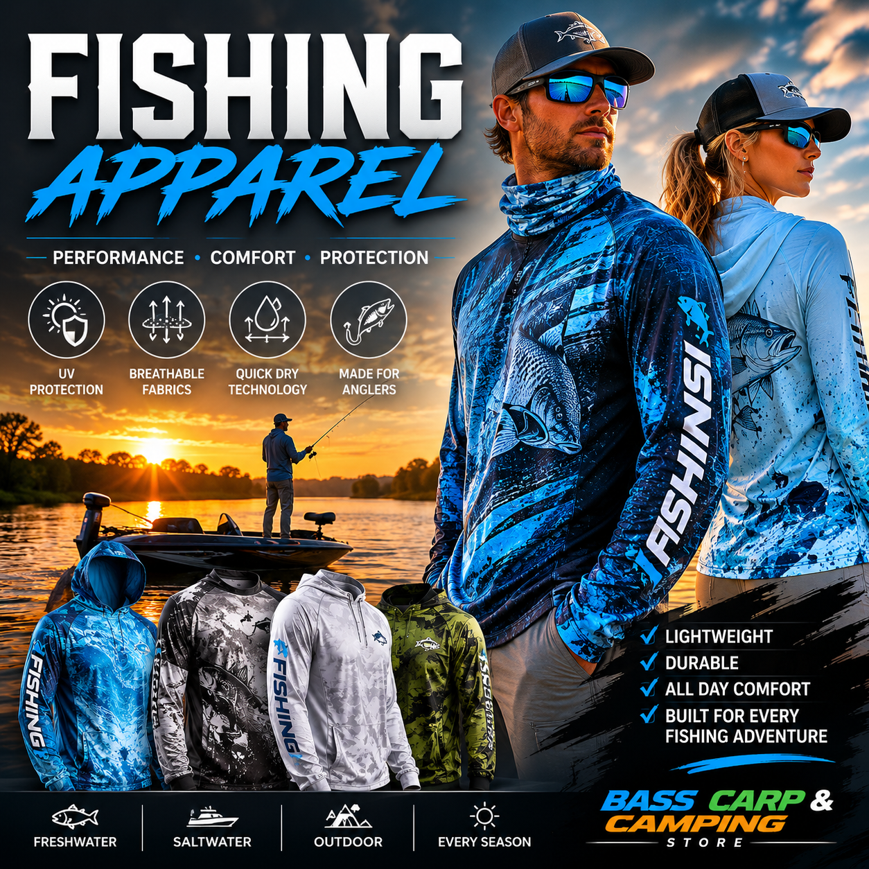 Long Sleeve Fishing Shirt